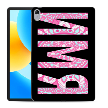 Силиконовый чехол на Huawei MatePad 11.5 с принтом ИМЯ