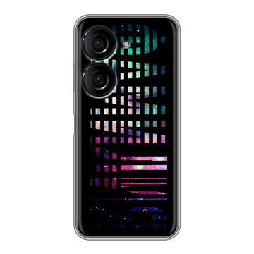 Силиконовый чехол на ASUS ZenFone 10 с принтом ФАМИЛИЯ
