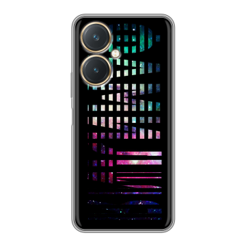 Силиконовый чехол на Vivo Y27 4G с принтом ФАМИЛИЯ