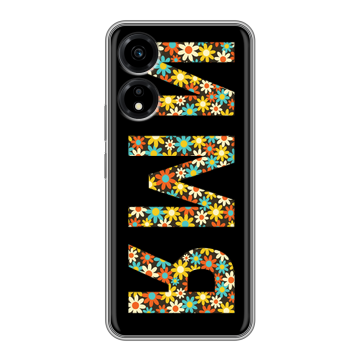 Силиконовый чехол на Huawei Honor X5 Plus с принтом ИМЯ
