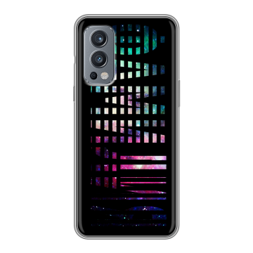 Силиконовый чехол на OnePlus Nord 2 с принтом ФАМИЛИЯ
