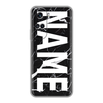 Силиконовый чехол на Huawei Honor 90 Lite с принтом NAME