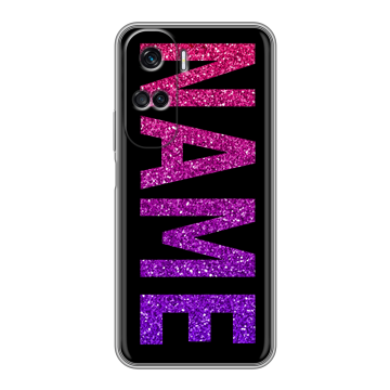 Силиконовый чехол на Huawei Honor 90 Lite с принтом NAME