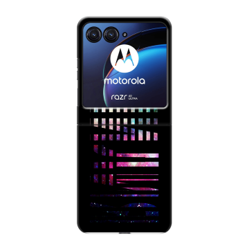 Пластиковый чехол на Motorola Razr 40 Ultra с принтом ФАМИЛИЯ