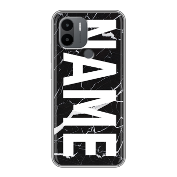 Силиконовый чехол на Xiaomi Poco C50 с принтом NAME