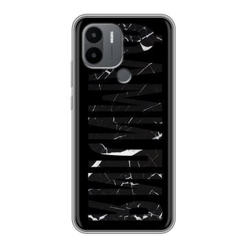 Силиконовый чехол на Xiaomi Poco C50 с принтом ФАМИЛИЯ