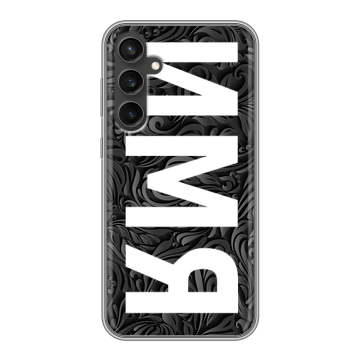 Силиконовый чехол на Samsung Galaxy S23 FE с принтом ИМЯ