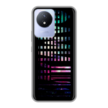 Силиконовый чехол на Vivo Y11 (2023) с принтом ФАМИЛИЯ