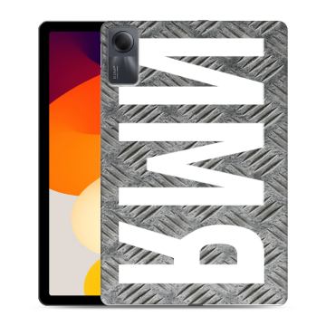 Силиконовый чехол на Xiaomi RedMi Pad SE с принтом ИМЯ