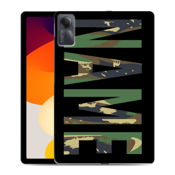 Силиконовый чехол на Xiaomi RedMi Pad SE с принтом NAME