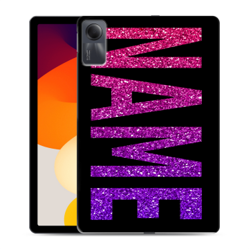 Силиконовый чехол на Xiaomi RedMi Pad SE с принтом NAME