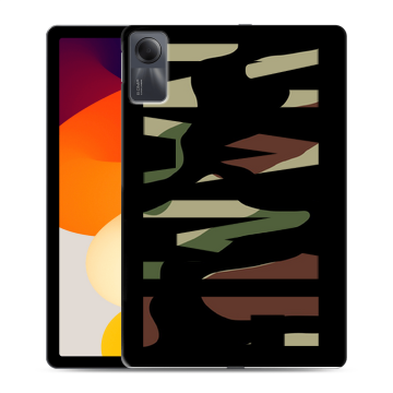 Силиконовый чехол на Xiaomi RedMi Pad SE с принтом NAME