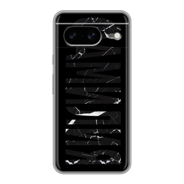 Силиконовый чехол на Google Pixel 8 с принтом ФАМИЛИЯ