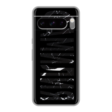 Силиконовый чехол на Google Pixel 8 Pro с принтом ФАМИЛИЯ
