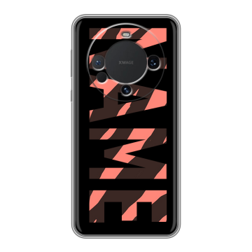 Силиконовый чехол на Huawei Mate 60 с принтом NAME