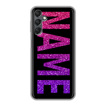 Силиконовый чехол на Samsung Galaxy A25 5G с принтом NAME