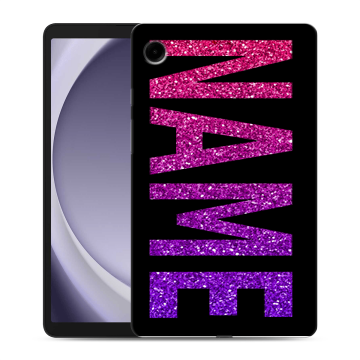 Силиконовый чехол на Samsung Galaxy Tab A9 с принтом NAME