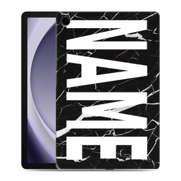 Силиконовый чехол на Samsung Galaxy Tab A9 Plus с принтом NAME