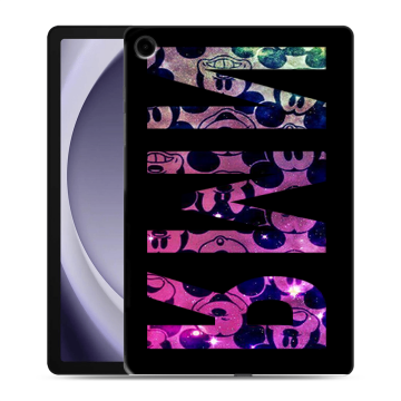 Силиконовый чехол на Samsung Galaxy Tab A9 Plus с принтом ИМЯ