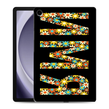 Силиконовый чехол на Samsung Galaxy Tab A9 Plus с принтом ИМЯ