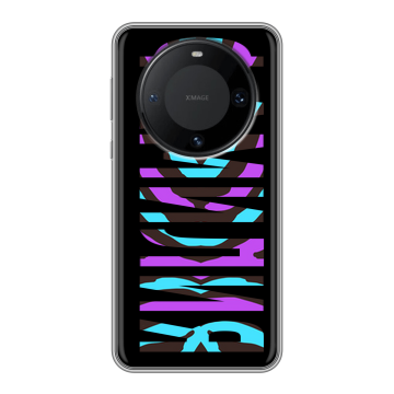 Силиконовый чехол на Huawei Mate 60 Pro с принтом ФАМИЛИЯ
