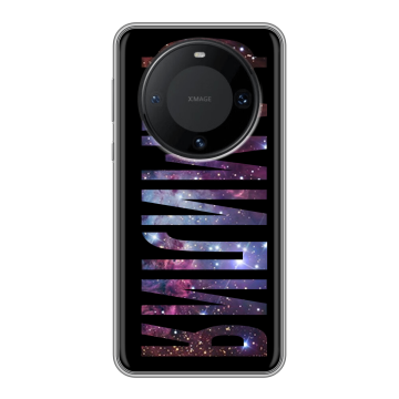 Силиконовый чехол на Huawei Mate 60 Pro с принтом ФАМИЛИЯ