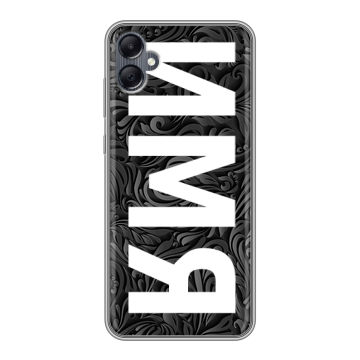 Силиконовый чехол на Samsung Galaxy A05 с принтом ИМЯ