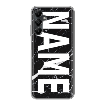 Силиконовый чехол на Samsung Galaxy A05s с принтом NAME