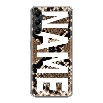 Силиконовый чехол на Samsung Galaxy A05s с принтом NAME