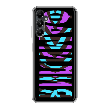 Силиконовый чехол на Samsung Galaxy A05s с принтом ФАМИЛИЯ