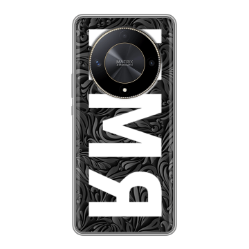 Силиконовый чехол на Huawei Honor X9b с принтом ИМЯ