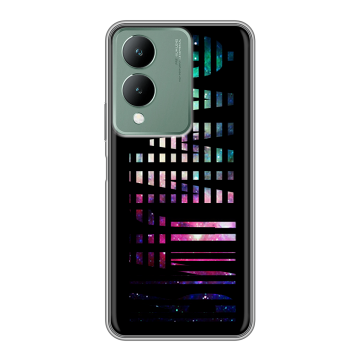 Силиконовый чехол на Vivo Y17s с принтом ФАМИЛИЯ