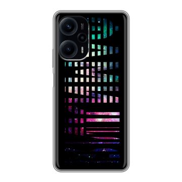 Силиконовый чехол на Xiaomi RedMi Note 12 Turbo с принтом ФАМИЛИЯ