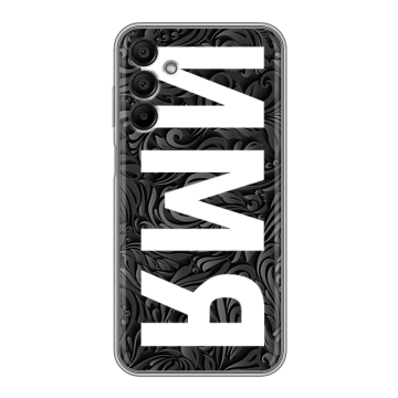 Силиконовый чехол на Samsung Galaxy A15 с принтом ИМЯ