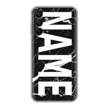 Силиконовый чехол на Samsung Galaxy A15 с принтом NAME