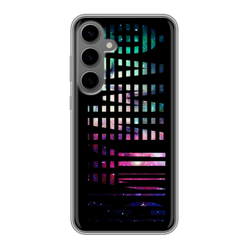 Силиконовый чехол на Samsung Galaxy S24 Plus с принтом ФАМИЛИЯ