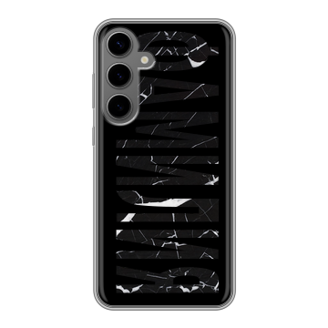 Силиконовый чехол на Samsung Galaxy S24 Plus с принтом ФАМИЛИЯ