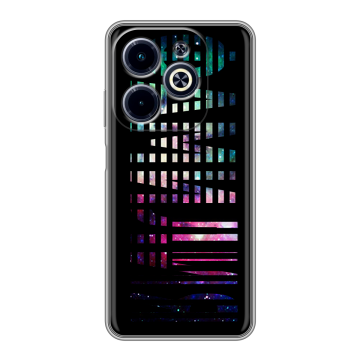 Силиконовый чехол на Infinix Hot 40i с принтом ФАМИЛИЯ