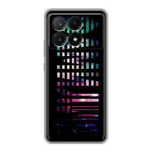 Силиконовый чехол на Xiaomi Poco X6 Pro 5G с принтом ФАМИЛИЯ