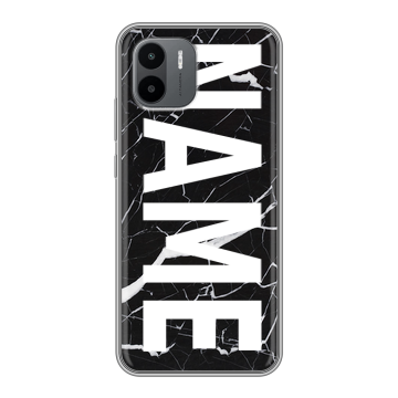 Силиконовый чехол на Xiaomi Redmi A2 с принтом NAME