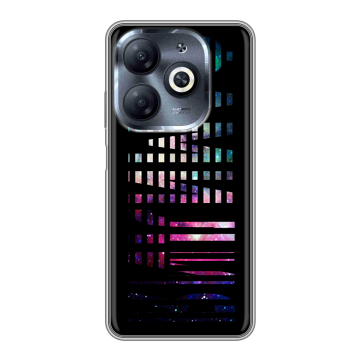 Силиконовый чехол на Infinix Smart 8 HD с принтом ФАМИЛИЯ