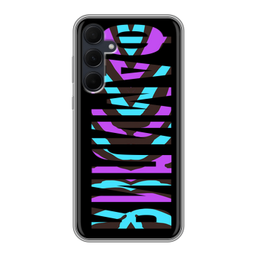 Силиконовый чехол на Samsung Galaxy A35 с принтом ФАМИЛИЯ