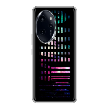 Силиконовый чехол на Honor 100 Pro с принтом ФАМИЛИЯ