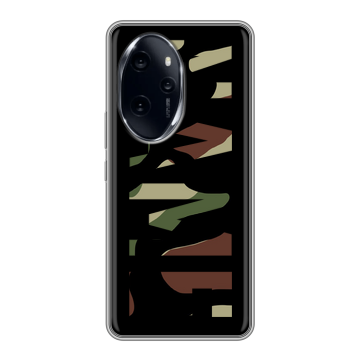 Силиконовый чехол на Honor 100 Pro с принтом NAME