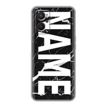 Силиконовый чехол на OPPO A36 с принтом NAME