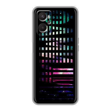 Силиконовый чехол на OPPO A36 с принтом ФАМИЛИЯ