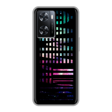 Силиконовый чехол на OPPO A77s с принтом ФАМИЛИЯ