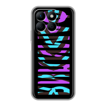 Силиконовый чехол на Honor X8b с принтом ФАМИЛИЯ