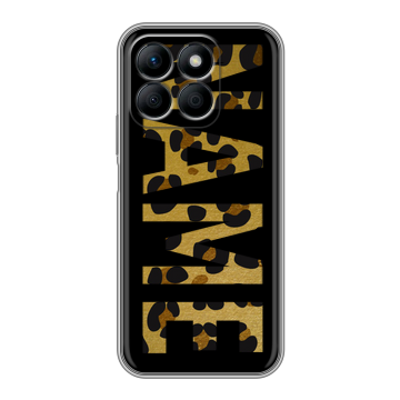 Силиконовый чехол на Honor X8b с принтом NAME