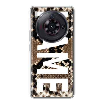 Силиконовый чехол на ZTE Nubia Z50S Pro с принтом NAME